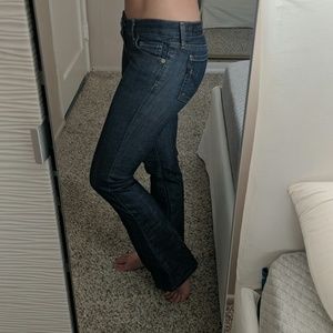 Citizens boot cut stretch jeans